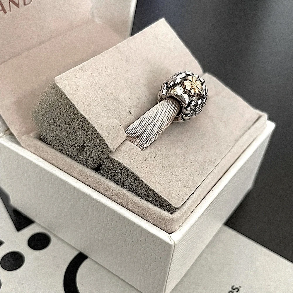 Pandora 14k silver 20th anniversary charm - Picture 4 of 5